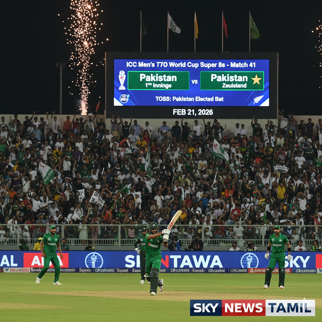 டி20 உலகக் கிண்ணம்: ‘சூப்பர் 8’ வேட்டை ஆரம்பம்! பாகிஸ்தான் – நியூசிலாந்து மோதல்!
