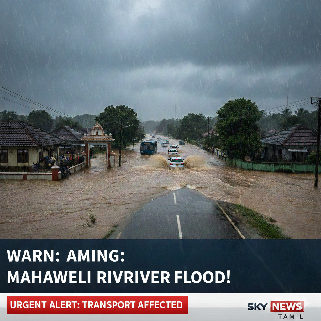அவசர எச்சரிக்கை: மகாவலி கங்கை பகுதிகளில் வெள்ள அபாயம் – ‘ஆம்பர்’ எச்சரிக்கை விடுப்பு!